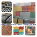 hot sale in African  QT4-23A construction plant hollow  block making machine color paving slab brick machine